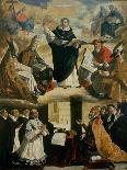 Apotheosis of Saint Thomas Aquinas-Francisco de Zurbarán-Giclee Print