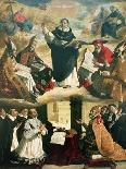 The Apotheosis of St. Thomas Aquinas, 1631-Francisco de Zurbarán-Giclee Print