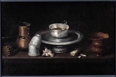 The Still Life Chocolate Breakfast of Chocolate Cup, Cups. Painting by Francisco De Zurbaran (1598--Francisco de Zurbaran-Giclee Print
