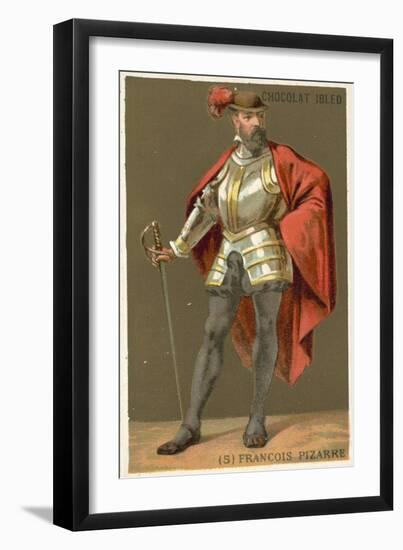 Francisco Pizarro, Spanish Conquistador-null-Framed Giclee Print