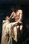 Christ Embracing Saint Bernard, Ca. 1626-Francisco Ribalta-Giclee Print