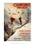 Chamonix Mont-Blanc-Francisco Tamagno-Art Print