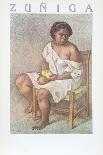 Woman with Lemons-Francisco Zuniga-Collectable Print