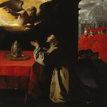 St, Bonaventura Praying, 1629-Francisco Zurbaran y Salazar-Giclee Print