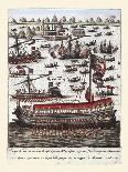 012-Esposa Del Dogo De Venecia & Sus Acompañantes-Habiti D’Hvomeni Et Donne Venetiane 1609-Franco Giacomo-Art Print
