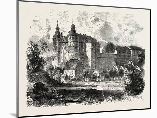 Franco-Prussian War: Chateau De Montbeliard, France, 1870-null-Mounted Giclee Print