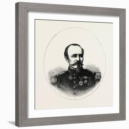 Franco-Prussian War: General Bellemare, 1824 - 1905, French-null-Framed Giclee Print