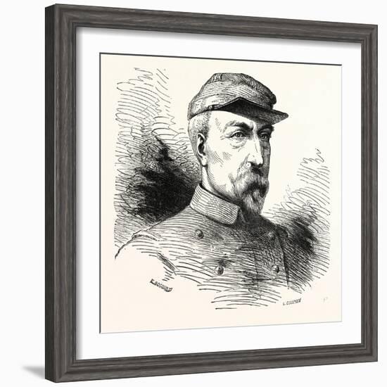 Franco-Prussian War: General Ducrot, 1817 - 1882, French-null-Framed Giclee Print