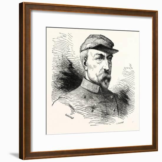 Franco-Prussian War: General Ducrot, 1817 - 1882, French-null-Framed Giclee Print