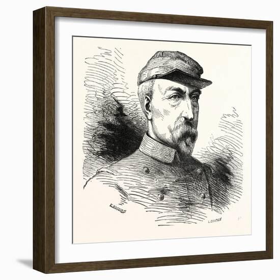 Franco-Prussian War: General Ducrot, 1817 - 1882, French-null-Framed Giclee Print