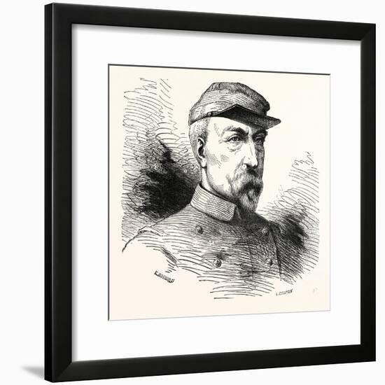 Franco-Prussian War: General Ducrot, 1817 - 1882, French-null-Framed Giclee Print