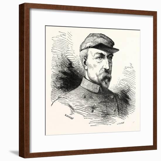 Franco-Prussian War: General Ducrot, 1817 - 1882, French-null-Framed Giclee Print