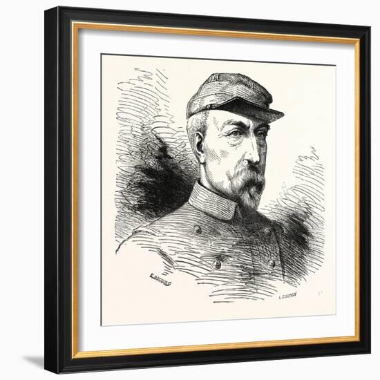 Franco-Prussian War: General Ducrot, 1817 - 1882, French-null-Framed Giclee Print