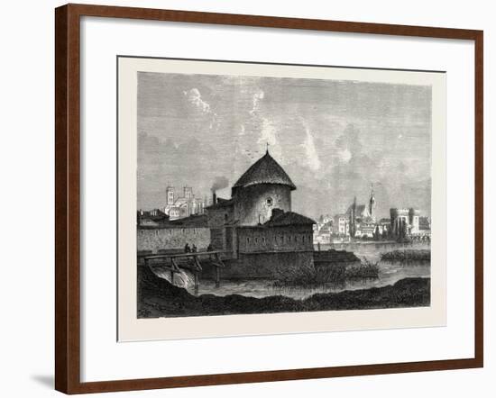 Franco-Prussian War: the Fortress of Verdun 1870-null-Framed Giclee Print