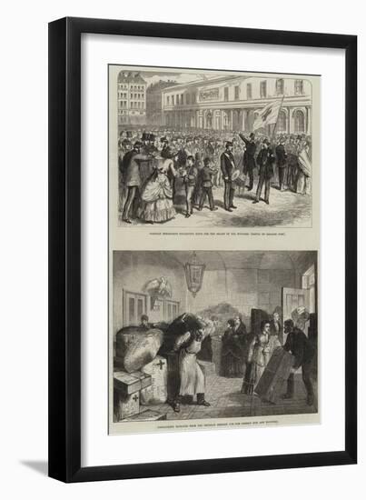 Franco-Prussian War-null-Framed Giclee Print