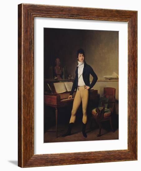 Francois Adrien Boieldieu 1800-Louis Leopold Boilly-Framed Giclee Print