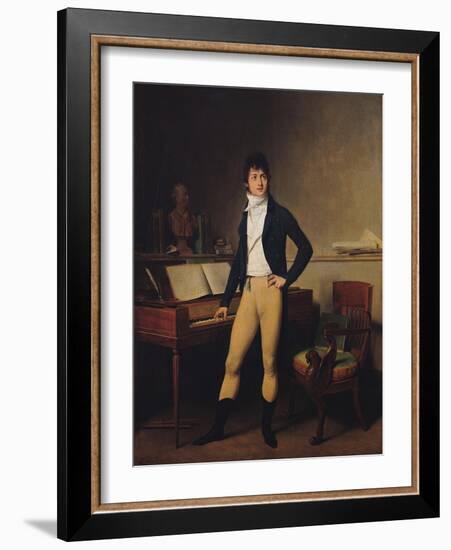 Francois Adrien Boieldieu 1800-Louis Leopold Boilly-Framed Giclee Print