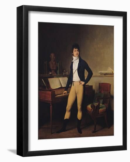 Francois Adrien Boieldieu 1800-Louis Leopold Boilly-Framed Giclee Print