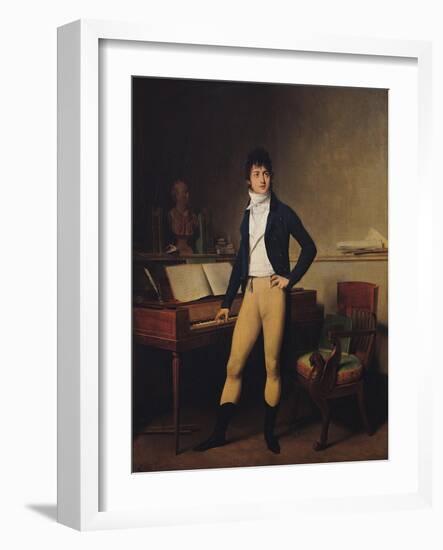 Francois Adrien Boieldieu 1800-Louis Leopold Boilly-Framed Giclee Print