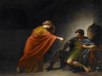 Saint John the Evangelist, 1793 (Oil on Canvas)-Francois Andre Vincent-Giclee Print