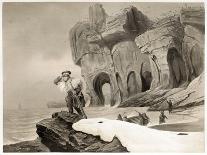 Corvettte La Recherche near Bear Island on 7Th August, 1838, from Voyages En Scandinavie, En Laponi-Francois Auguste Biard-Giclee Print