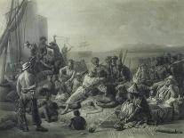 Corvettte La Recherche near Bear Island on 7Th August, 1838, from Voyages En Scandinavie, En Laponi-Francois Auguste Biard-Giclee Print