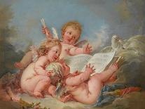 Marriage of Cupid and Psyche-Francois Boucher-Art Print