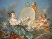 Marriage of Cupid and Psyche-Francois Boucher-Art Print