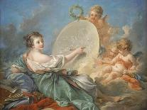 Vulcan Presenting Venus with Arms for Aeneas-Francois Boucher-Giclee Print