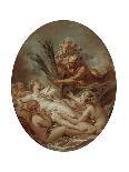 Diana Getting Out of Her Bath, 1742-François Boucher-Giclee Print