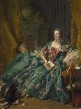 Portrait of Madame De Pompadour, 1756-Francois Boucher-Giclee Print