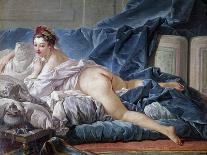 Portrait of Madame De Pompadour, 1756-Francois Boucher-Giclee Print
