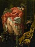 The Raised Skirt, 1742-Francois Boucher-Giclee Print