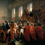 Bonaparte and the Council of Five Hundred at St Cloud, 10th November 1799-François Bouchot-Mounted Giclee Print