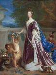 Portrait of Princess Louise-Marie Stuart-Francois de Troy-Photographic Print