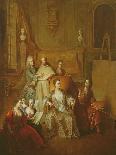 The Artist and His Family, C.1708-Francois de Troy-Giclee Print