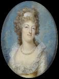 Portrait of Queen Marie Antoinette with a Pearl Necklace, 1792-François Dumont-Giclee Print