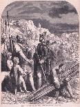 Ruy Blas Confronts Don Salluste, 19th Century-Francois Edouard Zier-Giclee Print