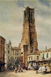 Tour Saint-Jacques-Francois Etienne Villeret-Giclee Print