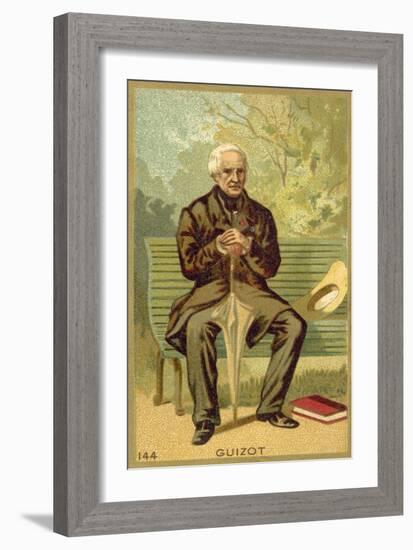 Francois Guizot, French Statesman and Orator-null-Framed Giclee Print