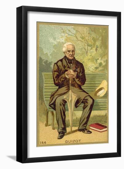 Francois Guizot, French Statesman and Orator-null-Framed Giclee Print