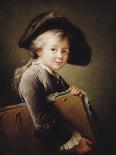 A Young Boy Holding a Portfolio, 1760-Francois-Hubert Drouais-Giclee Print