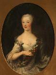 Portrait of Princess Natalya Petrovna Galitzine (1741-183), 1760-François-Hubert Drouais-Mounted Giclee Print