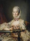 Portrait of Princess Natalya Petrovna Galitzine (1741-183), 1760-François-Hubert Drouais-Giclee Print