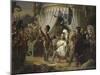 François Ier armé chevalier par Bayard-Louis Ducis-Mounted Giclee Print