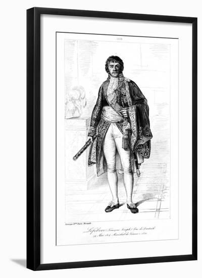 Francois Joseph Lefebvre (1755-182), Duc De Dantzig, 1839-Francois Pigeot-Framed Giclee Print