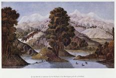 Caravan in the Mountains of British Kaffraria-Francois Le Vaillant-Giclee Print