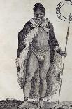 Hottentot Man, Engraving from Travels into Interior of Africa Via Cape of Good Hope-Francois Le Vaillant-Giclee Print