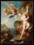 The Apotheosis of Hercules, Ceiling of Hercules Salon, Decorated 1710-Francois Lemoyne-Giclee Print