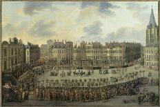 La Procession de Lille-François Louis Joseph Watteau-Framed Giclee Print